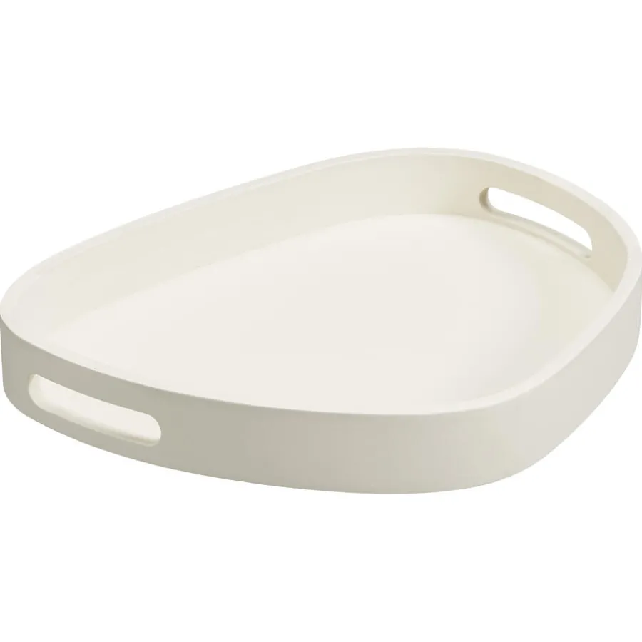 Kwantum Dienbladen*Dienblad Organic Hout Off-White Offwhite