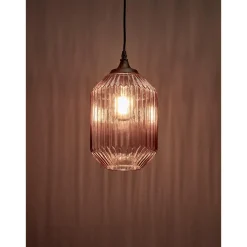 Kwantum Hanglampen*Hanglamp Pane Licht Bruin