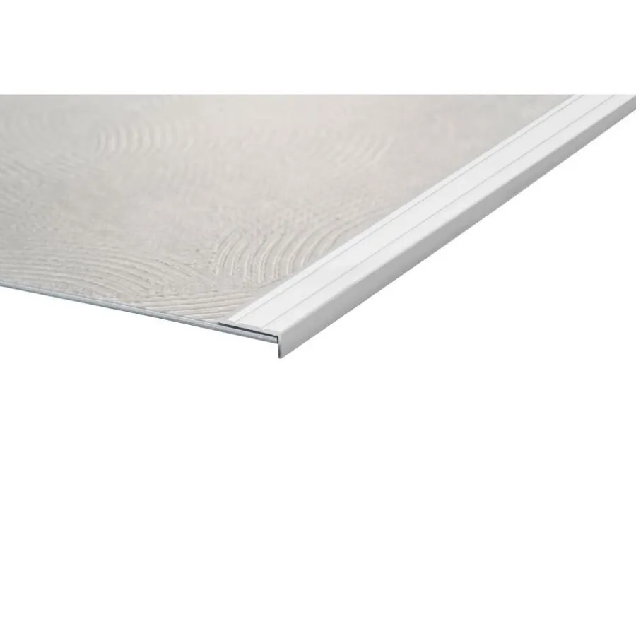Kwantum Plinten*Hoekprofiel 10 Mm Rvs 100 CM