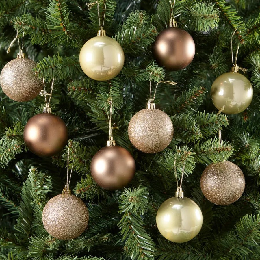 Kwantum Kerstballen & Kerstornamenten*Kerstbal 10 Stuks Koper