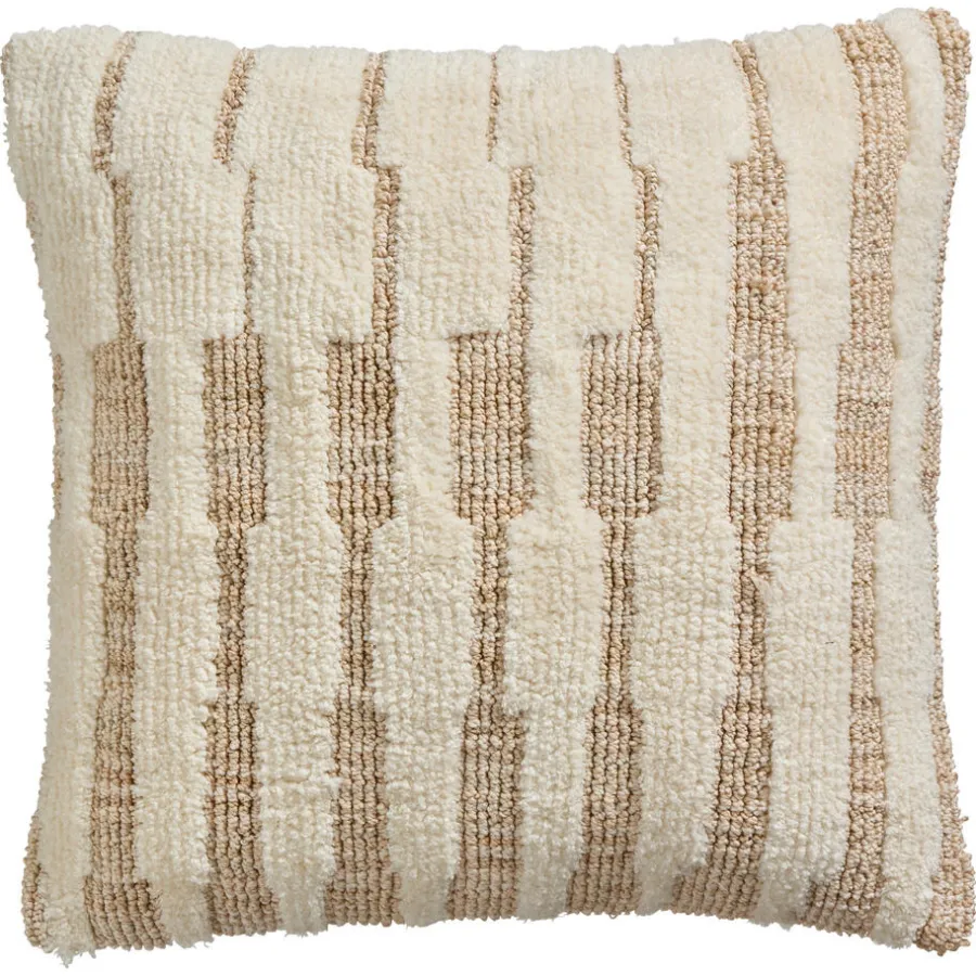 Kwantum Sierkussens*Kussen Chenille Naturel 45x45 Cm