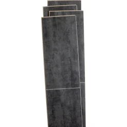 Kwantum Tegellook Laminaat|Extra Breed Laminaat*Laminaat Brewton Antraciet XL Plank Je berekent hoeveel meters je nodig hebt door lengte en breedte in te vullen