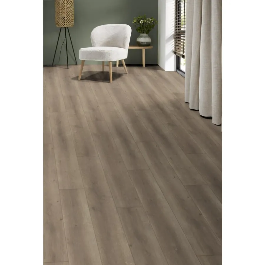 Kwantum Tegellook Laminaat|Extra Breed Laminaat*Laminaat Ibis Eiken XL Plank Je berekent hoeveel meters je nodig hebt door lengte en breedte in te vullen