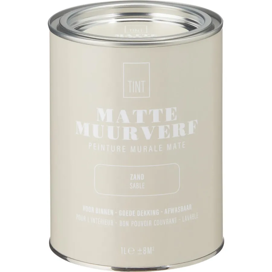 Kwantum Muurverf*Muurverf Mat Zand 1 L 1L