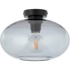 Kwantum Plafondlampen*Plafondlamp Baldur Zwart ø 35 Cm