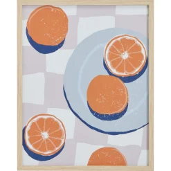 Kwantum Wanddecoratie*Poster Orange Oranje