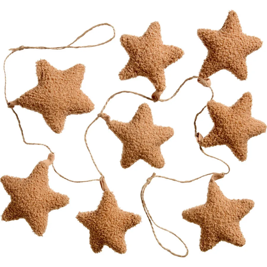 Kwantum Kerstdecoratie*Slinger Ster Teddy Bruin 133 Cm