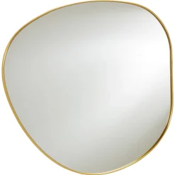 Kwantum Spiegels|Wanddecoratie*Spiegel Pizzo - 53x49 Cm Goud