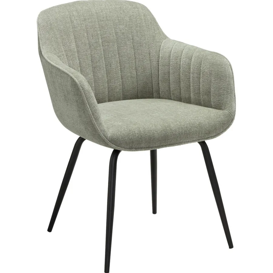 Kwantum Eetkamerstoelen*Stoel Como Licht Groen LichtGroen