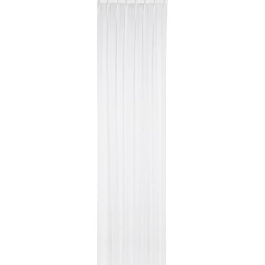 Kwantum Vouwgordijnen|Vitrages*Vitrage Laura Wit 150 Cm 150CM