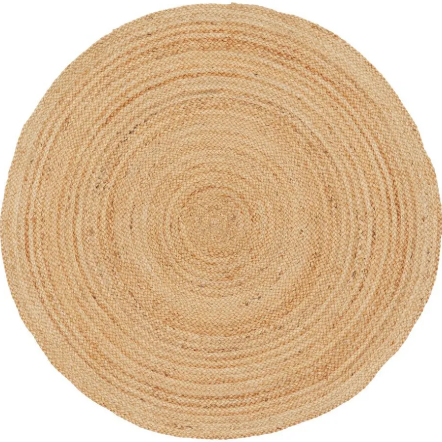 Kwantum Vloerkleden|Vloerkleden Woonkamer*Vloerkleed Solis Naturel - Ø 200 Cm