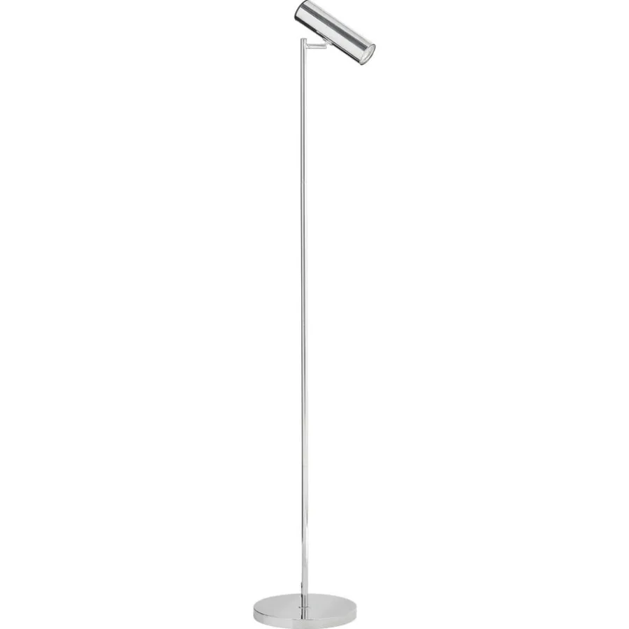 Kwantum Vloerlampen*Vloerlamp Cura Chroom