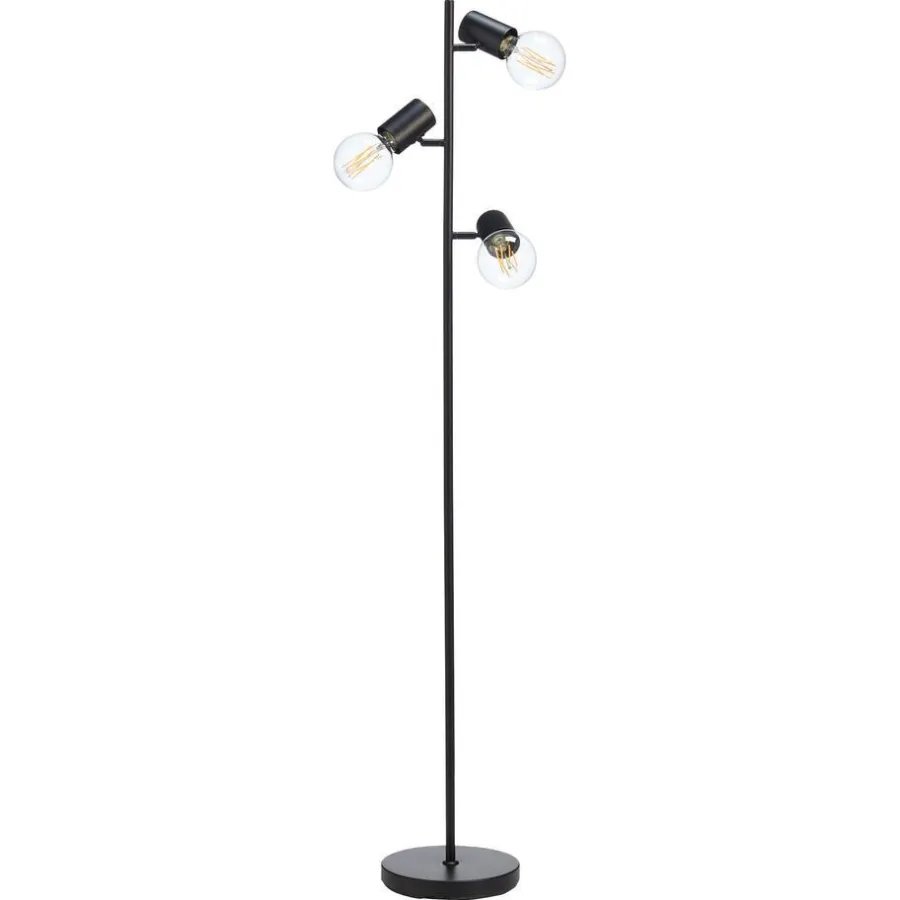 Kwantum Vloerlampen*Vloerlamp Elste Zwart