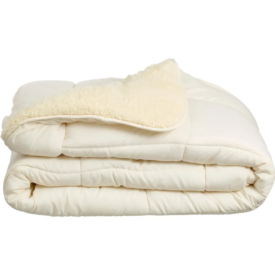 Kwantum Beddengoed*Winterdekbed Teddy Off White 200x140 Cm 200X140CM